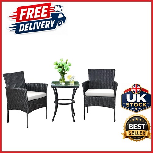 Garden furniture set black - furniture,