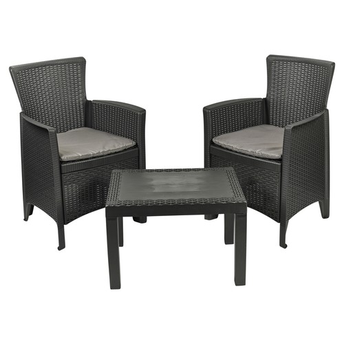 Bistro plastic armchairs - plastic,
