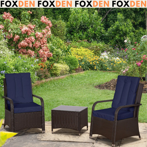 Bistro set seater steel - 2-seater,