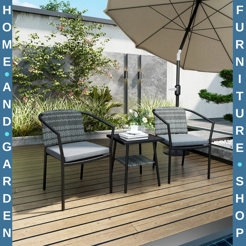 Bistro set pcs rectangular - set,