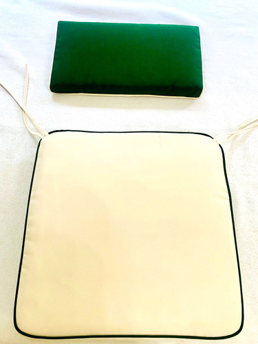 Bistro chair seat pad set - , 4x