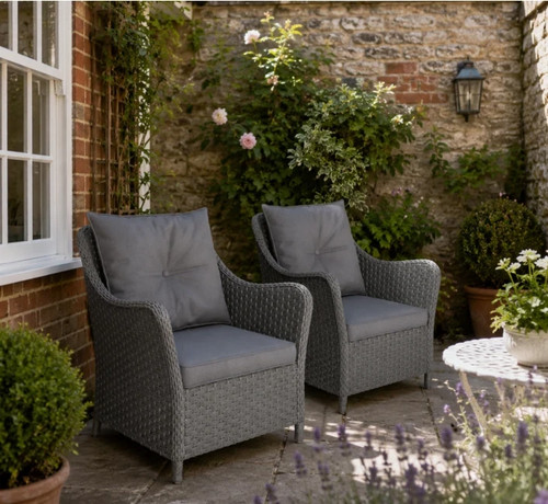 Rattan wicker garden - garden, chairs