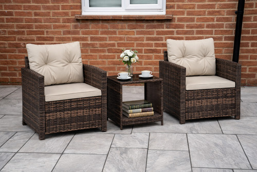 Rattan bistro set outdoor - rattan,