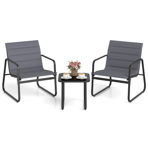 3pc patio bistro - 3pc, metal