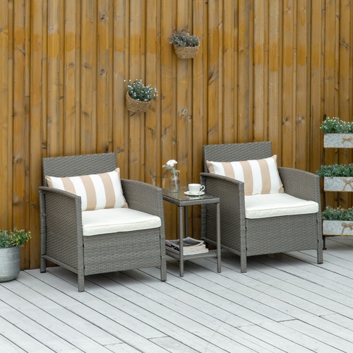 Piece rattan bistro - rattan,