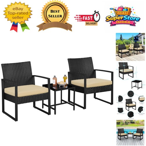 Durable piece rattan bistro - rattan,