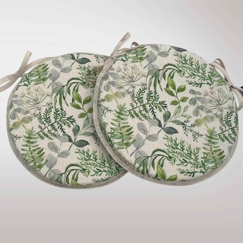 Set green grey floral - set,