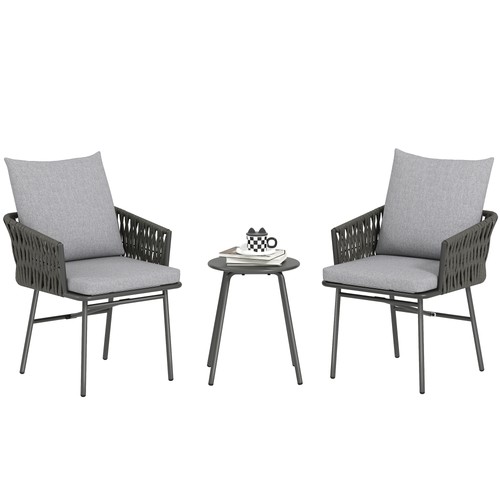 Outsunny rattan bistro - rattan,